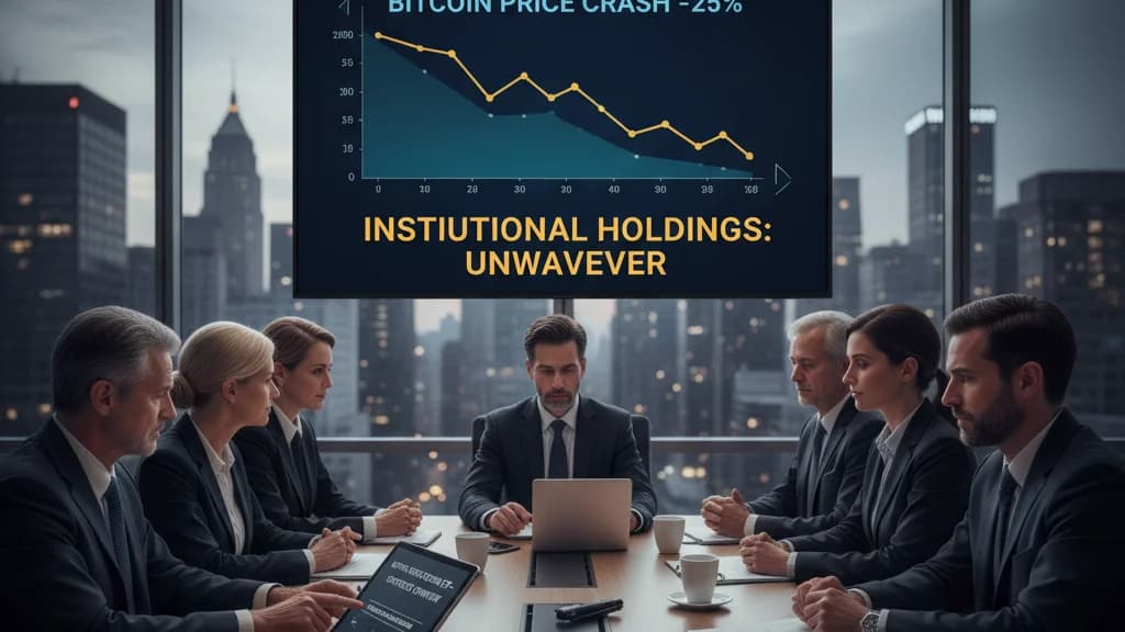 Bitcoin's Drawdown Hasn't Shaken Institutional Investors Yet