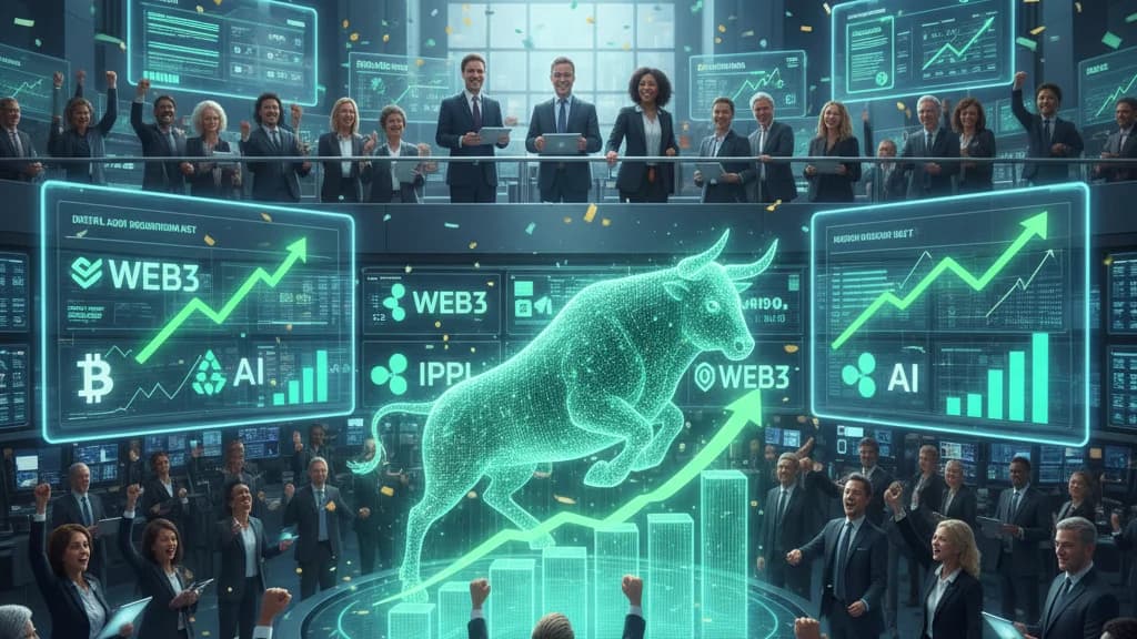 Crypto Stocks Jump as Trump, Regulators Signal Policy Shift